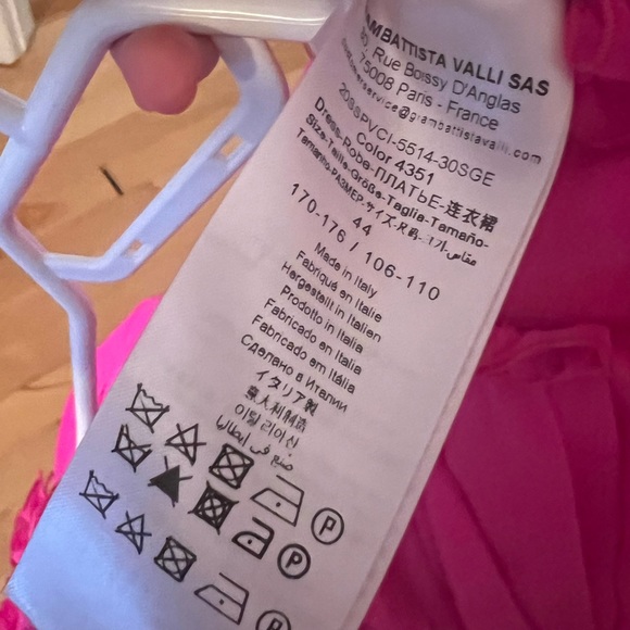 GIAMBATTISTA VALLI Wrap-effect ruffled silk-georgette mini dress - Picture 9 of 9